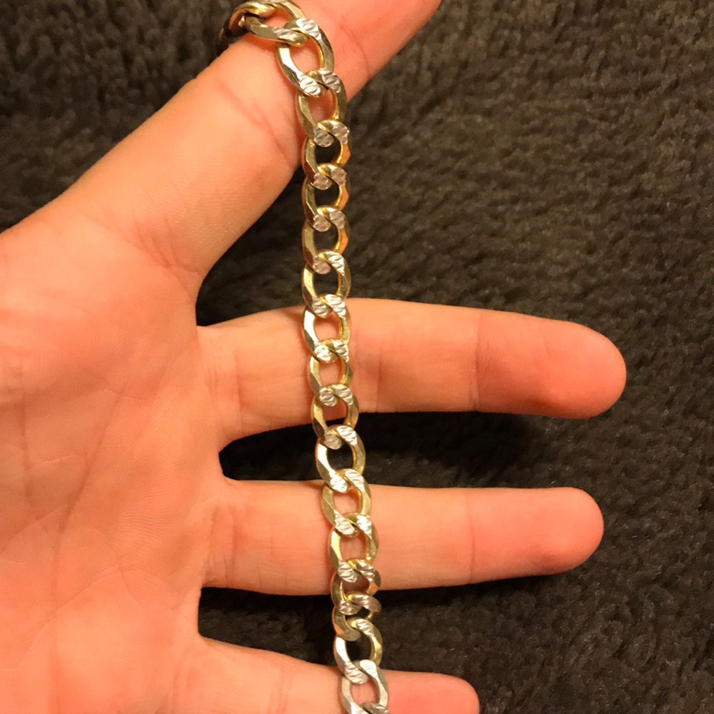 solid silver bracelet